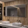 Badspiegel mit Beleuchtung 160x70 cm Badezimmerspiegel Produktbild-Vorschau 7