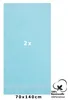 Betz 2 Stück Duschtücher 70x140 cm PALERMO 100% Baumwolle  Produktbild-Vorschau 2