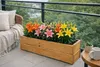 Dřevěný květináč 60 cm – květináč na balkon a terasu – Náhled obrázku produktu 6