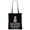 Mr. & Mrs. Panda Shopping Tasche Bär Rätsel lösen - Schwarz Produktbild-Vorschau 3