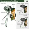 Spektiv,Monokular Teleskop Erwachsene,40x60 Monoculars mit Produktbild-Vorschau 5