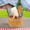 KESPER Besteckbehälter aus Holz, Höhe: 200 mm, ø: 180 mm, Náhľad obrázku produktu 7