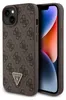 Guess Polyurethan4G Strass Triangle Metal Case iPhone 15 Produktbild-Vorschau 1