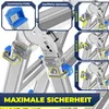 MASKO Aluminium 6in1 Mehrzweckleiter – 20 Sprossen | - 520 Produktbild-Vorschau 4