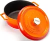 LAVA Metal Hrniec Ø 28 cm 67 L Liatinový Oranžový Náhľad obrázku produktu 1