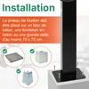 Pied de Wallbox pour Smappee Wallbox – poteau de montage Voir les images du produit 6