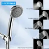 Duschkopf, 5-Funktions-Hochdruck-Handbrause mit Produktbild-Vorschau 2