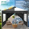 Pavillon 3x3m imperméable, pop-up pliable avec 4 parois Voir les images du produit 6