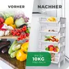 Novaliv 3 Stück Korbregal Weiß Steckregal Stapelbar & Produktbild-Vorschau 2