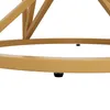 A close-up view of the base of a table, showing its geometric legs and feet. Náhľad obrázku produktu