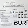 BURI LED Cluster Lichterkette 11,5 m warmweiß 1152 LEDs | Produktbild-Vorschau 9