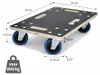 Rollbrett Möbelroller 35 x 50 cm aus Multiplex Tragkraft Produktbild-Vorschau 3