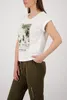 Monari Damen T-Shirt mit Tropics-Print und Strasssteinen, Produktbild-Vorschau 3