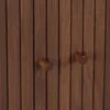 A close-up view of two wooden knobs on a slatted wooden surface. Anteprima dell’immagine prodotto
