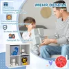 ZONEKIZ Kinderregal Bücherregal mit 2 Aufbewahrungsboxen Produktbild-Vorschau 7