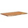 Table d'appoint 60x40x2,5 cm bois massif acacia bord Voir les images du produit 2