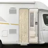 Moritz Flauschvorhang aus Chenille 56 x 185 cm beige weiß Produktbild-Vorschau 2
