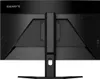 The back of a black GIGABYTE monitor with its stand. Voir les images du produit