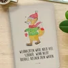 Mr. & Mrs. Panda Journal Fuchs  Schlittschuhe - Transparent Produktbild-Vorschau 2