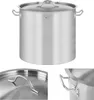 Nerezový hrnec s poklicí pro indukční vaření 17 l Náhled obrázku produktu 1