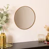 Kulaté zrcadlo v kovovém rámu, Ø 38 cm Náhled obrázku produktu 6