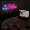 Forever Light Neon PLEXI LED COFFEE pink blue NNE11, Náhled obrázku produktu 4