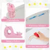 COSTWAY 4-in-1 kinderstatief met bankje en whiteboard, Productafbeelding-voorbeeld 6