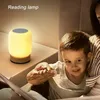 Dotykowa lampka nocna Wood Grain Pat Lampa stołowa Podgląd zdjęcia produktu 6