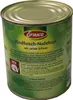 A close-up of a green tin can of Erasco Rindfleisch-Nudeltopf with zarten Erbsen. Produktbild-Vorschau