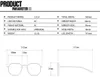 Cat Eye Sonnenbrille Damen – Retro Oval Schmale Produktbild-Vorschau 11