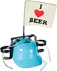 OOTB Trinkhelm I Love Beer mit Fahne Produktbild-Vorschau 4