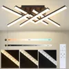 ZMH Lampa sufitowa LED Ściemnialna z pilotem Czarny Podgląd zdjęcia produktu 1