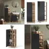 Armoire moyenne Vicco Karen Sonoma/Anthracite 50x128cm avec Voir les images du produit 8