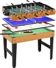HOMCOM 4 v 1 Multigame herní stůl, společenský herní stůl s Náhled obrázku produktu 1