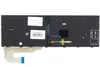 The back of a laptop keyboard with a ribbon cable attached. Produktbild-Vorschau