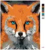 Zuty - Malen nach Zahlen - FUCHS MIT BLAUEN AUGEN, 40x50 Produktbild-Vorschau 3