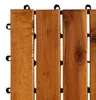 Linder Exclusiv Akazien-Terrassenfliesen 30x30 cm 22 Stück Produktbild-Vorschau 4