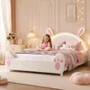 Lit bébé INONEFT, lit matelassé 140x200 cm avec LED, lit Voir les images du produit 2