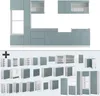 Vicco Küchenzeile R-Line, 300 cm mit Hochschrank, ohne Produktbild-Vorschau 7