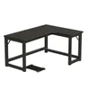 Eck-Gaming-Schreibtisch 140 cm, Schwarz, Modern & Loft, Produktbild-Vorschau 5