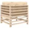 vidaXL Ecksofa mit Kissen Massivholz Kiefer -  Produktbild-Vorschau 6
