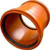 Muffe KG-rohr DN 110 PVC-U SN8 | Überschiebmuffe mit Produktbild-Vorschau 1