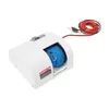 A white electric anchor winch with blue rope and red and black wires, shown on a white background. Náhled obrázku produktu