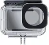 A clear, front-facing studio shot of a waterproof case for a camera. Produktbild-Vorschau