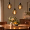 ZMH Pendelleuchte Esszimmer Vintage 3 Fammig Hängeleuchte Produktbild-Vorschau 1