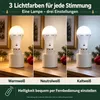 2er Set E27 LED-Akkulampen mit Fernbedienung, USB-C Produktbild-Vorschau 2