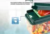 Close-up of a vegetable dicer with a red pepper being inserted, highlighting an 'Easy Switch' feature. Anteprima dell’immagine prodotto