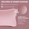 Premium Badewannenkissen rosé | Badekissen für Badewanne Produktbild-Vorschau 2