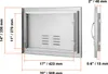 SucceBuy BBQ-Zugangstür, 508 x 356 mm, einzelne Produktbild-Vorschau 8
