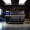 A workshop with a workbench and tools. Produktbild-Vorschau